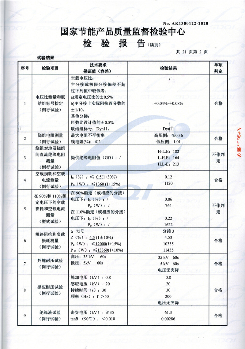 高低压试验报告-S11-1250台山台山台山油浸式变压器-2.jpg